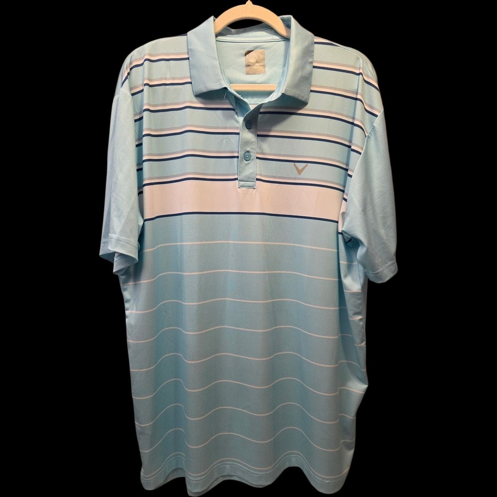 Callaway Opti Dri Polo Large Blue